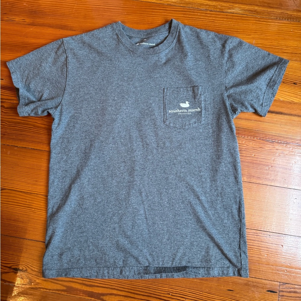 Southern Marsh Charcoal Tee